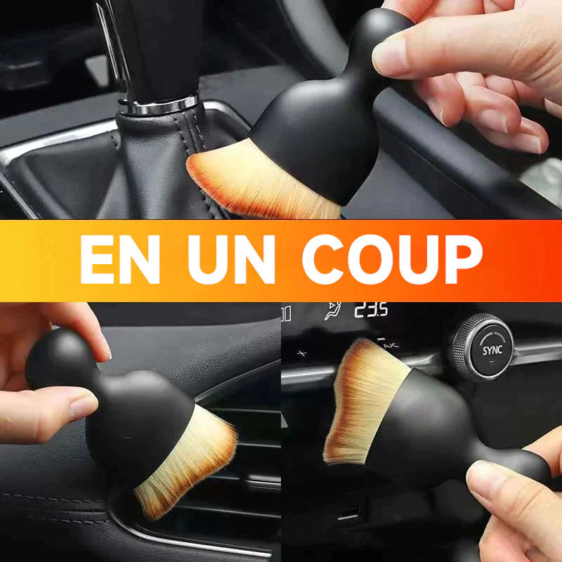 Brosse souple de nettoyage intérieure de voiture