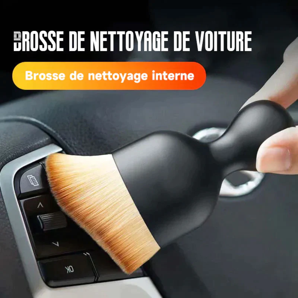 Brosse souple de nettoyage intérieure de voiture